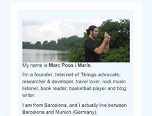 Tablet Screenshot of marcpous.com